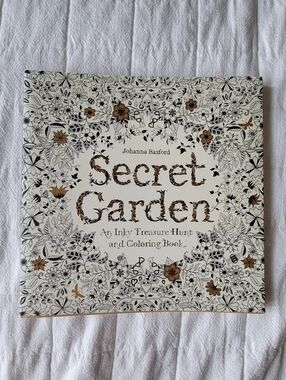 BOGO Secret Garden An Inky Treasure Hunt And Coloring Book By Johanna Basford